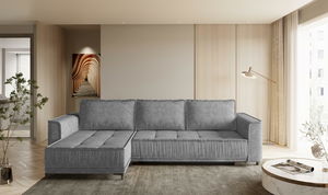 Kutna garnitura Darandenos S (svijetlosiva) (L)