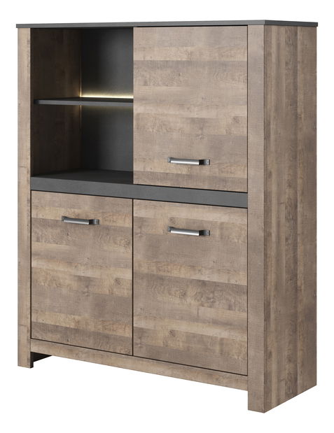 Comodă Sadr B (Stejar sand grande + matera)