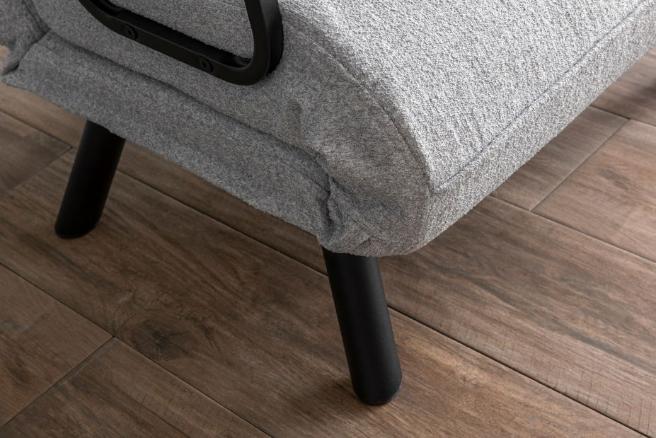 Rozkladacie kreslo Sandy (sivá)