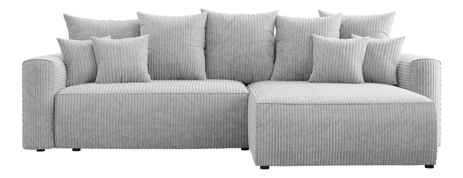 Kutna garnitura Baria (D) (svijetlosiva)