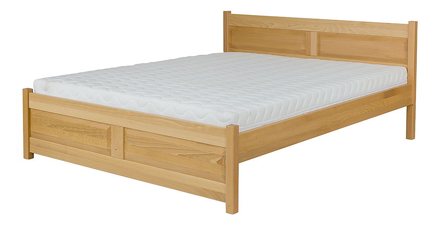 Manželská posteľ 180 cm LK 109 (buk) (masív)