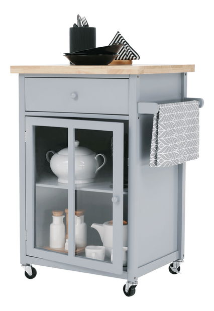 Servírovací stolík Markus (sivá)