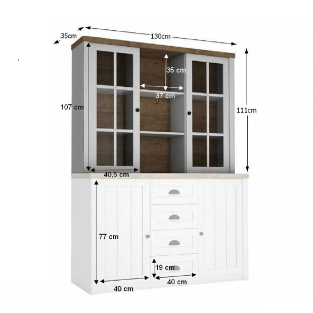 Vitrină (suprastructură) Provense W2D *vânzare stoc