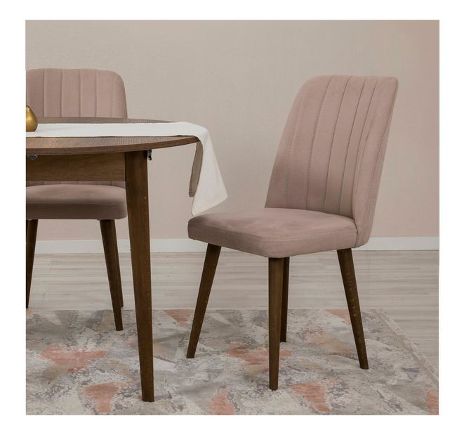 Blagovaonski set Vlasta 3 (orah + kamen) (za 2 osobe)