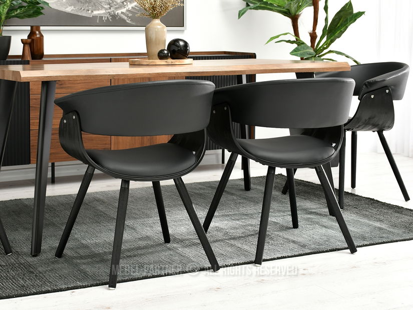 Stolička Enzo K (čierna)