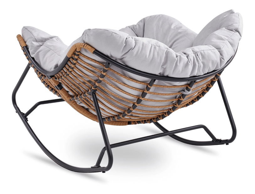 Hojdacie kreslo Eltony (sivá) 