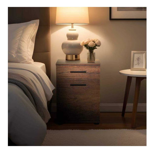 Éjjeliszekrény Sivadu 2 (Oslo dió)