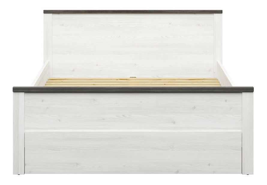 Pat matrimonial 160 cm Hesen LOZ1S/140 (zadă sibiu deschis + pin larico)