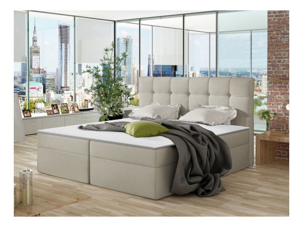 Pat matrimonial Boxspring Kennedy (140x200) (Paros 02)