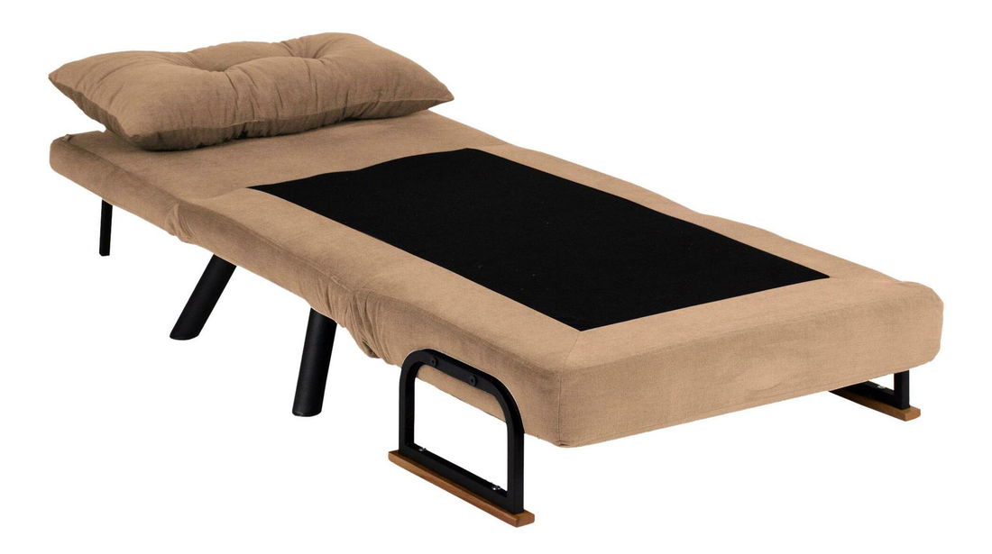 Fotelja na razvlačenje Sandy (svijetlosmeđa)