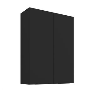 Horná kuchynská skrinka Sienla 80 G 108 2F (čierna matná)