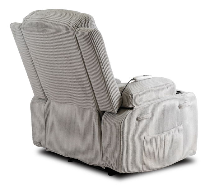 Masszázsfotel Banesto (világosszürke) 