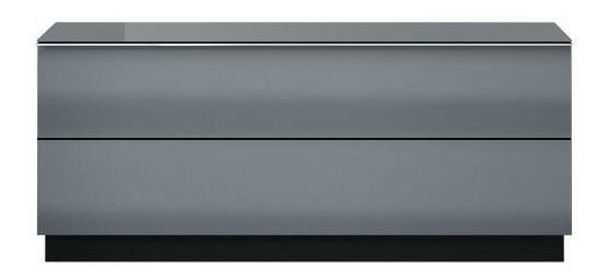 Masă TV suspendată Henry Typ 41 (gri + gri lucios)