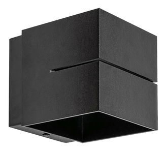 Zidna svjetiljka Karmin 7017 (crna mat)