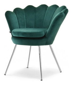 Fotelja Lasair (zelena + zlatna)