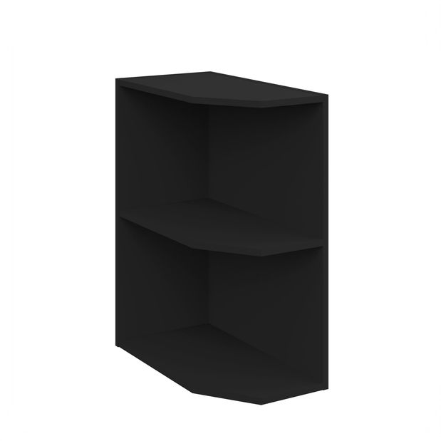 Raft inferior de bucătărie Carminia 30 D ZAK BB (negru)