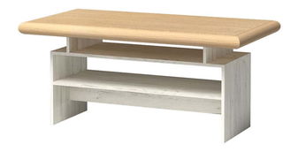 Konferenčný stolík Kenny 13 (craft biely + craft zlatý)