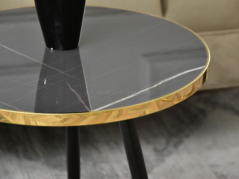 Măsuță de cafea Zoya S (grafit + negru)