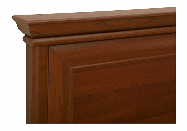 Manželská posteľ 160 cm BRW KENT ELOZ 160 (Gaštan)