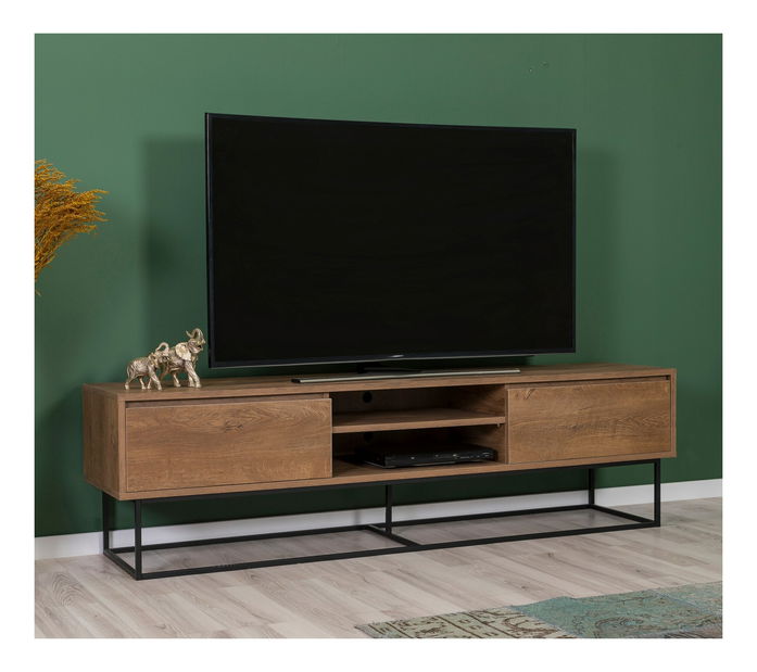 Nappali szett Laxi 9 (dió + fekete)