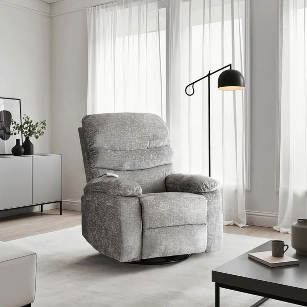 Fotoliu masaj Bricke (gri) 