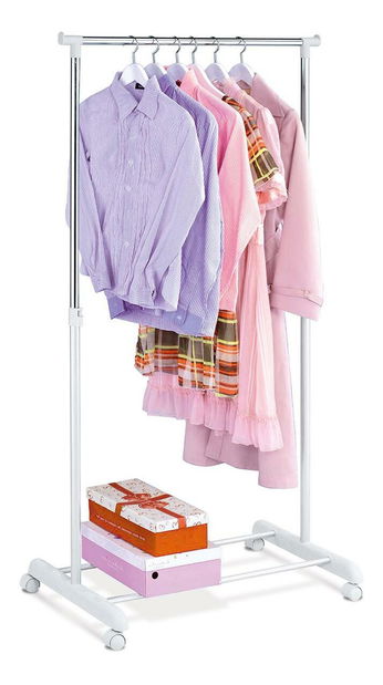 Vešiak na kolieskach Avances (biela)