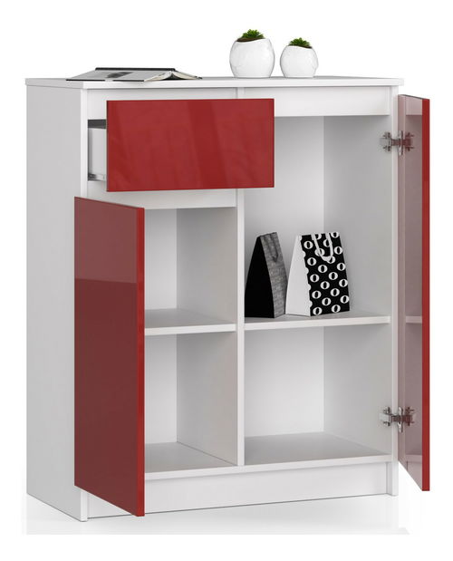 Comodă Kaveri (Roșu lucios )