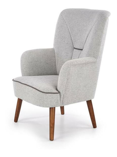 Fotelja Bisha (siva)