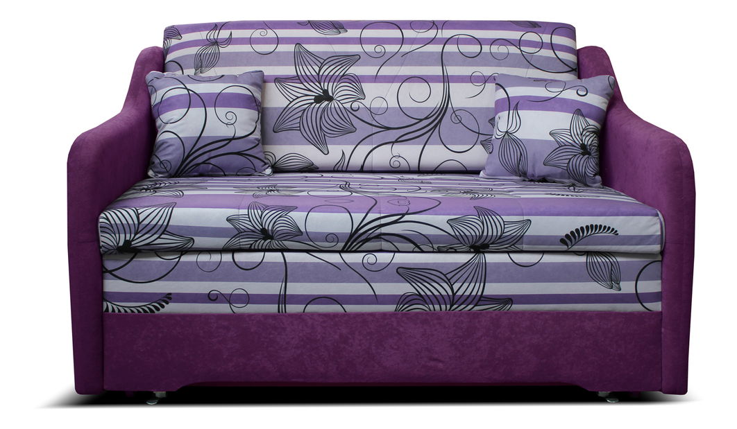Pohovka dvojsedačka Edra (fialová)