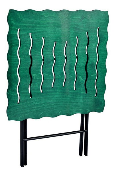 Set masă scaune de grădină (3 buc) Bonita (verde + Negru)