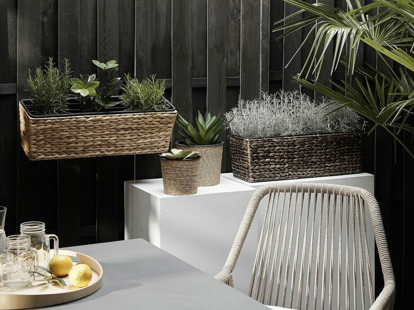 Posuda za cvijeće ARIO 17x20x20 cm (bež)