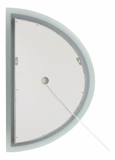 Nástenné zrkadlo Bridgette (strieborná)