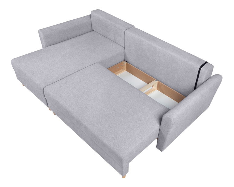 Colțar Aradena Lux 3DL.URC (gri) (S)