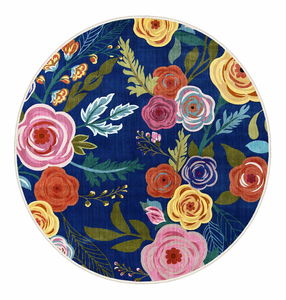 Tepih 90 x 90 cm Kecke 68 (plava)