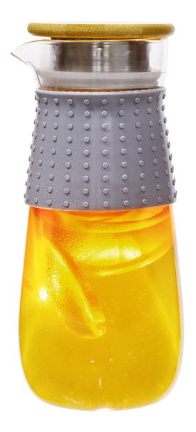 Carafă de apă cu capac și sită 1200ml Glaza 