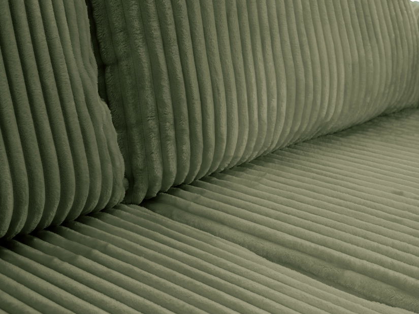 Rohová sedacia súprava Alondra (olivová) (P)