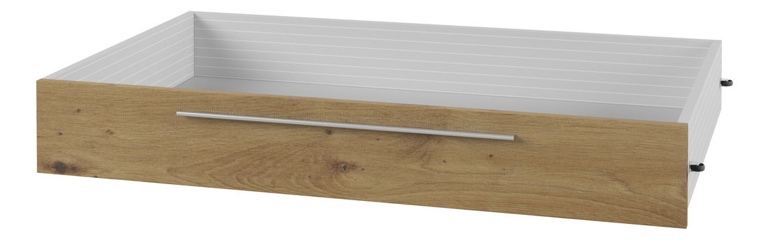 Prostor za odlaganje za krevet Typ 83 (hrast artisan + crni hrast)