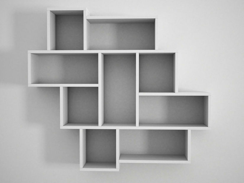 Polica Pascal (bijela)