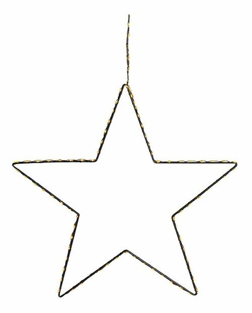 Set 3 ks LED dekorácia hviezdy Kunza (strieborná)