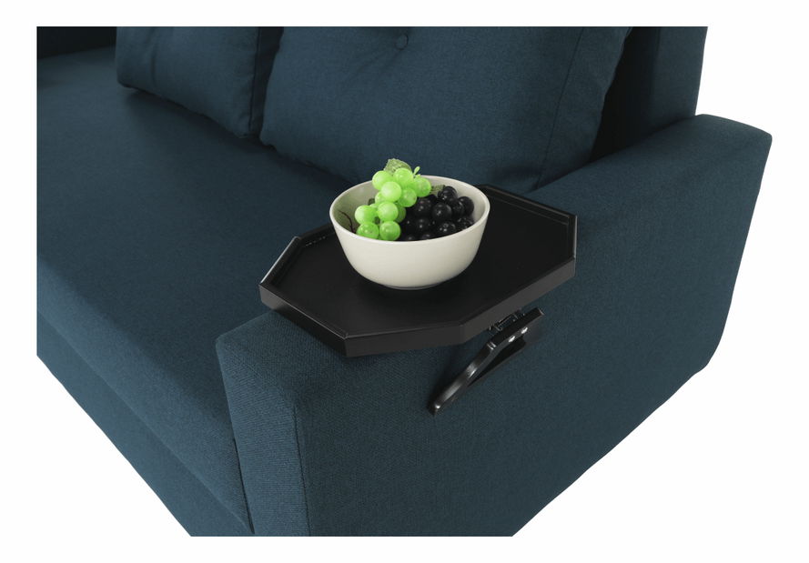 Servírovací podnos Caramo (čierna)