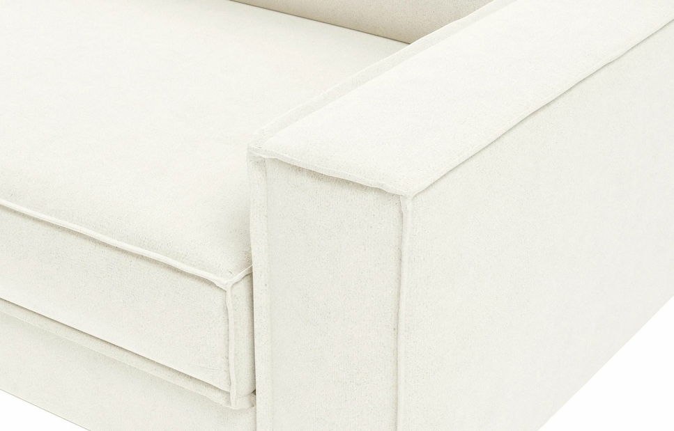 Pohovka dvojsedačka Spary 2 (smotanová + orech)