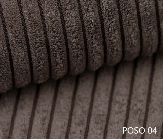 Kutna garnitura Denia U (tamnosmeđa)