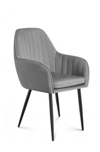 Blagovaonska stolica Pamper 6 (siva)