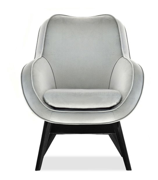 Dizajnové kreslo Merch (sivá)