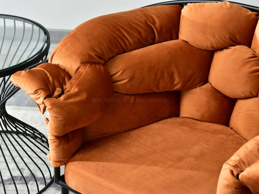 Relax fotel Piplio (fekete)