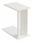 Príručný stolík Luninadis (biela)