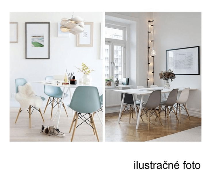 Set 4 ks. jedálenských stoličiek Cinkla 3 (biela) *výpredaj