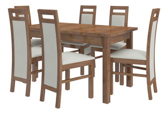 Set sufragerie Raviel14 (Stejar lefkas + paros 2)