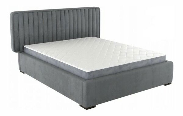 Čalúnená posteľ 160x200 cm Arianna (sivá)