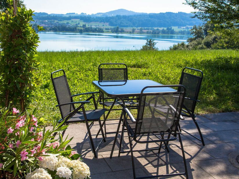 Kerti asztal Love 80 (fekete)